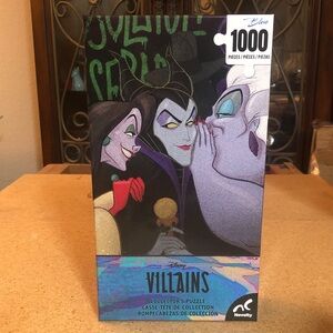 Disney Villains Puzzle cruella, Ursula, Meleficent